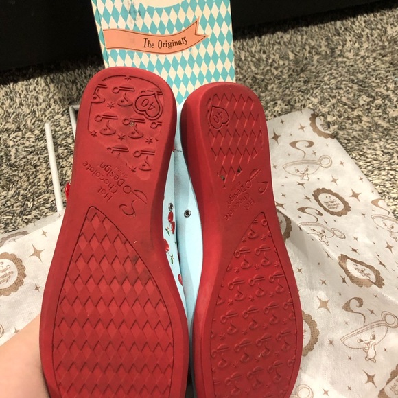 Cherry 🍒 Mary Jane Flats by Irregular Choices - Picture 7 of 16